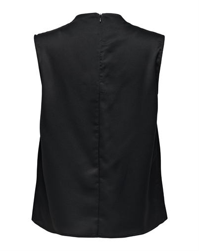  Only - ONLChigo Life Pleat Top - Black